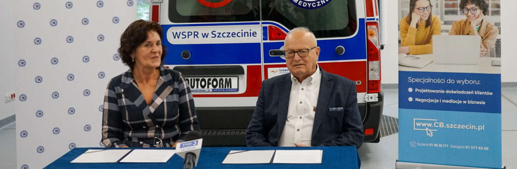 współpraca z Wojewódzką Stacją Pogotowia Ratunkowego w Szczecinie